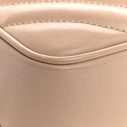 Saint Laurent Calfskin Matelasse Monogram Lou Camera Bag Dark Beige 14 of 14