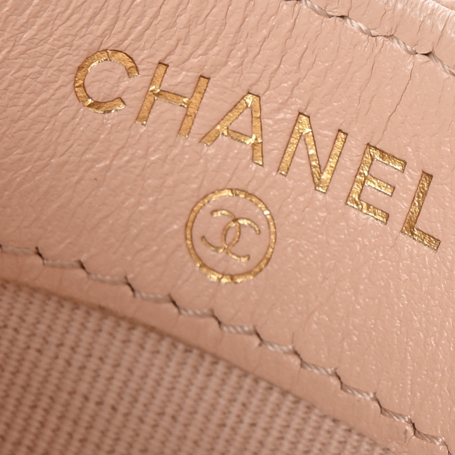 Chanel Caviar Quilted Card Holder Light Beige 6 of 10