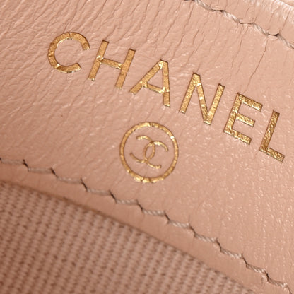 Chanel Caviar Quilted Card Holder Light Beige 6 of 10