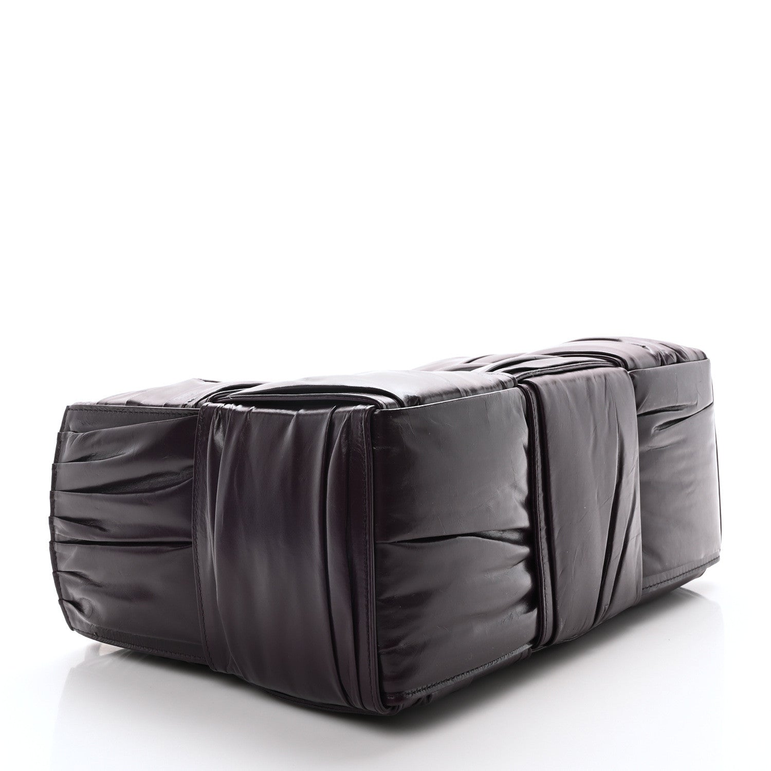 Bottega Veneta Foulard Intrecciato Pleated Medium Arco Tote Dark Mystic 4 of 9