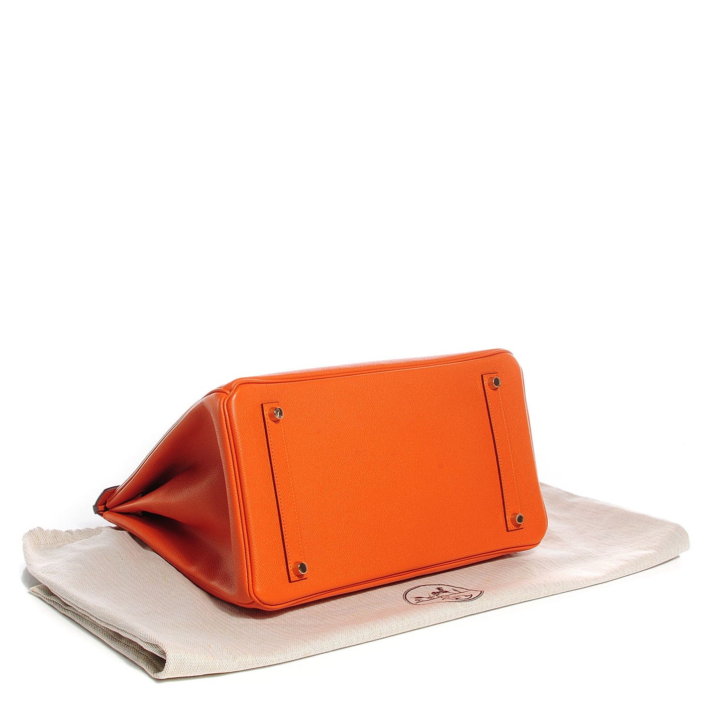 Epsom Birkin 35 Orange