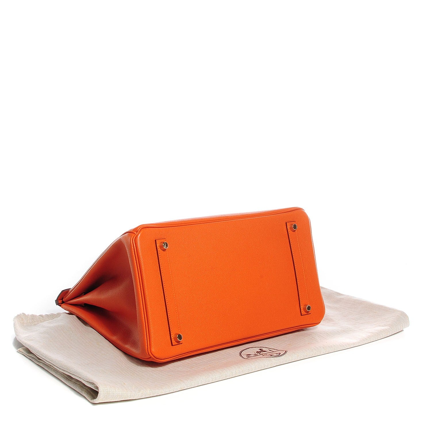 Hermes Epsom Birkin 35 Orange 5 of 28