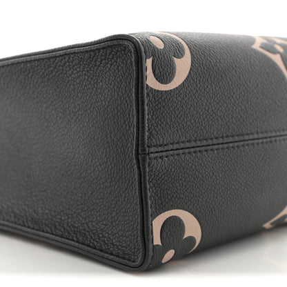Louis Vuitton Empreinte Monogram Giant Onthego PM Black Beige 9 of 11