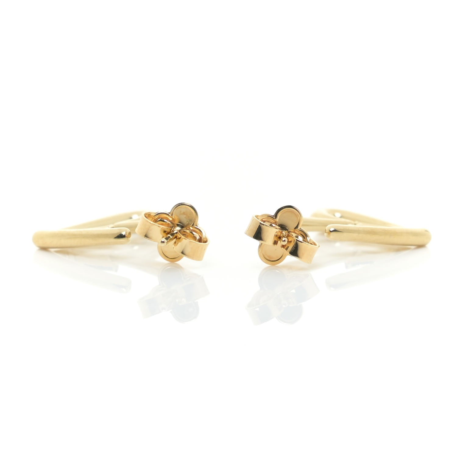 Louis Vuitton Fall In Love Heart Earrings PM Gold 3 of 3