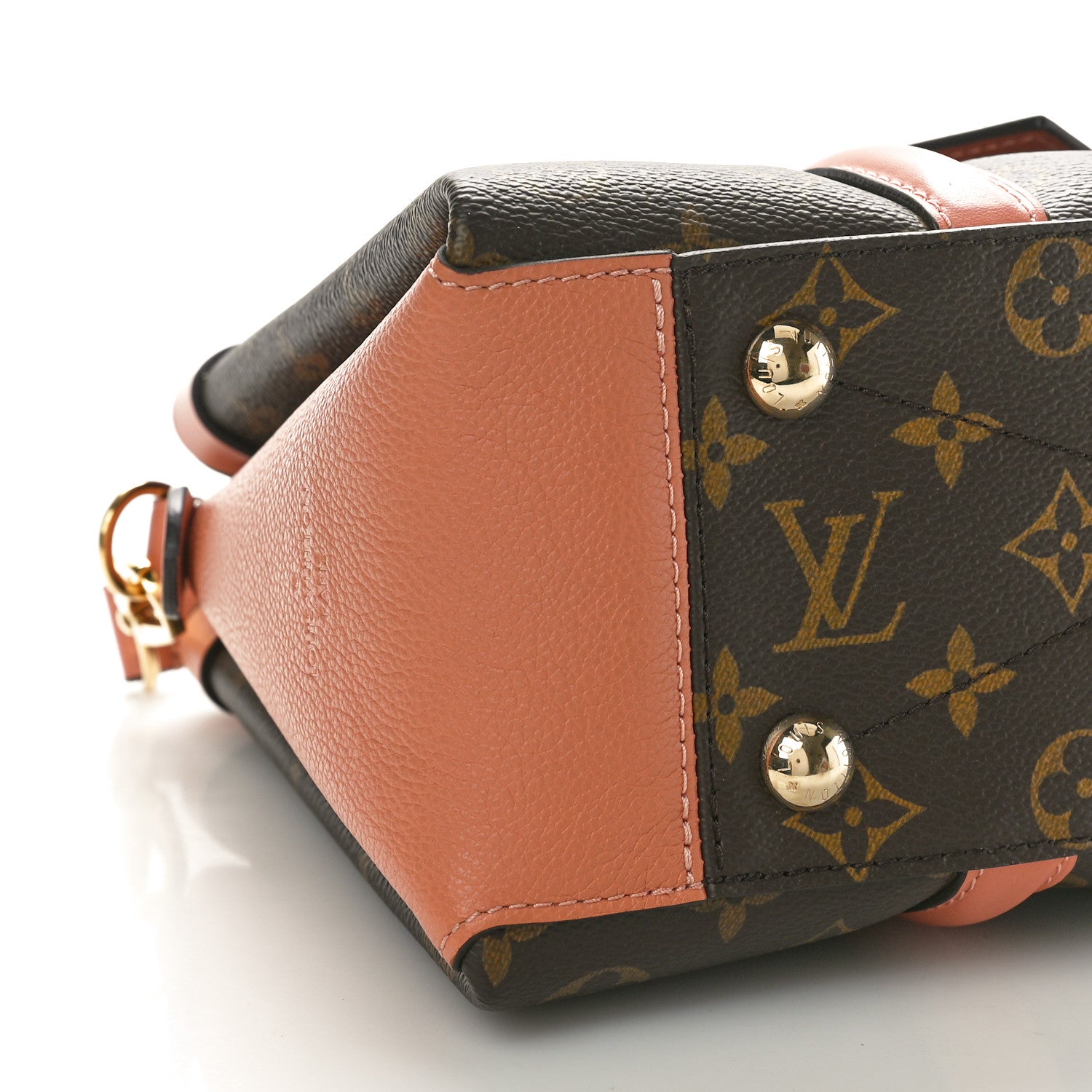 Louis Vuitton Monogram Soufflot BB Peach 8 of 9