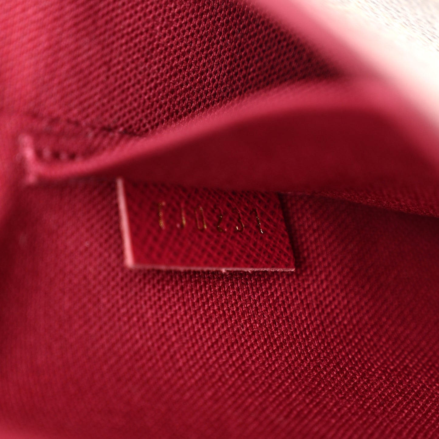 Monogram Pochette Felicie Chain Wallet Fuchsia