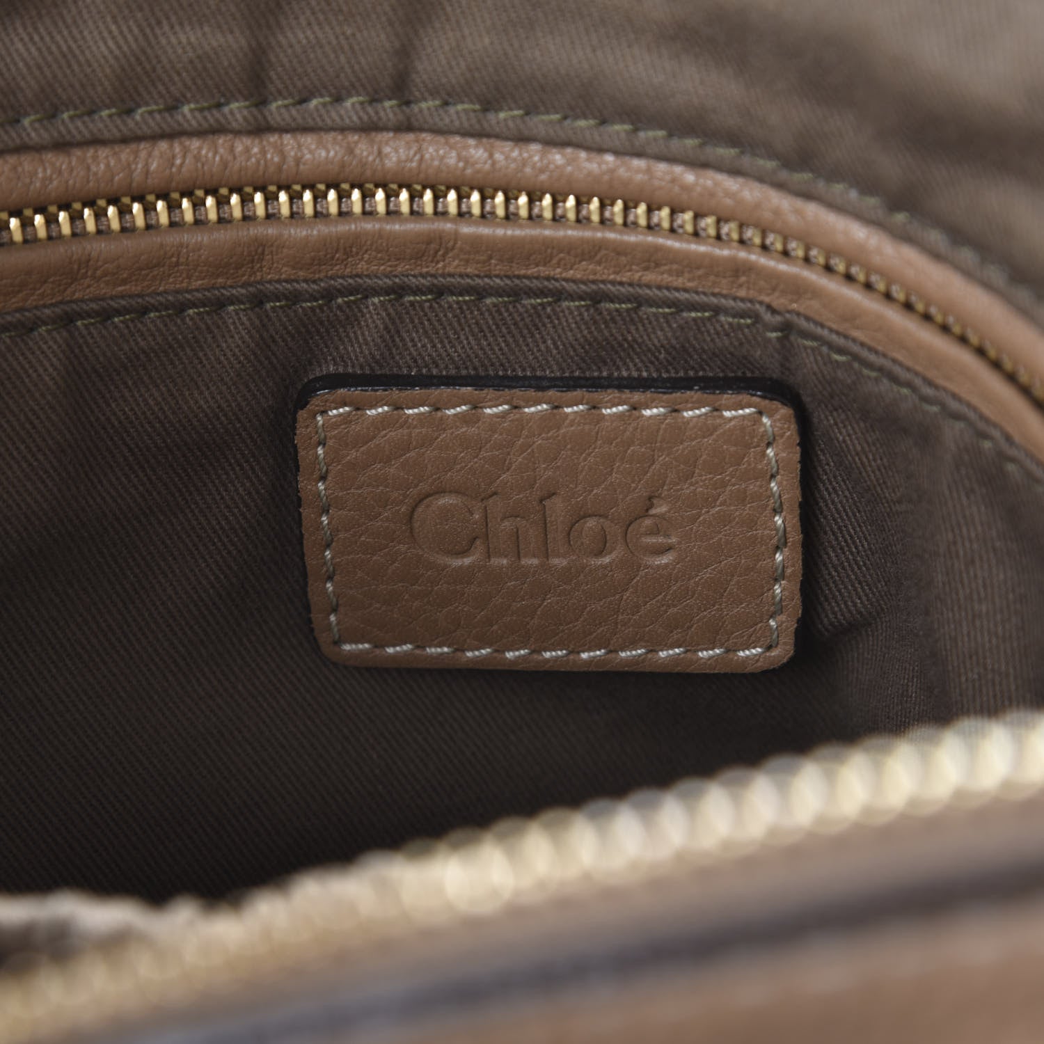 Chloe Calfskin Medium Marcie Satchel Nut 9 of 13