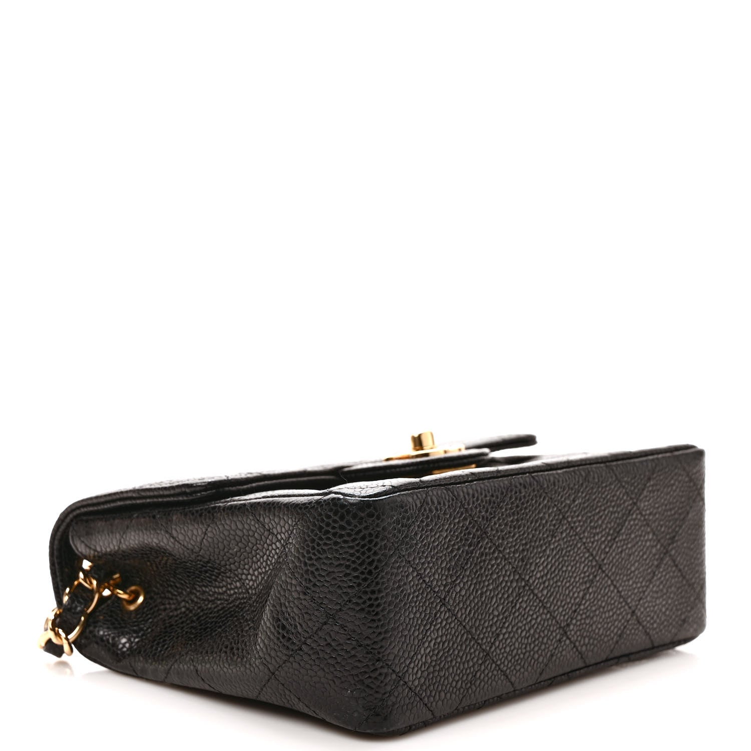 Chanel Caviar Quilted Mini Square Flap Black 4 of 9