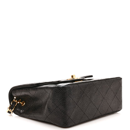Chanel Caviar Quilted Mini Square Flap Black 4 of 9