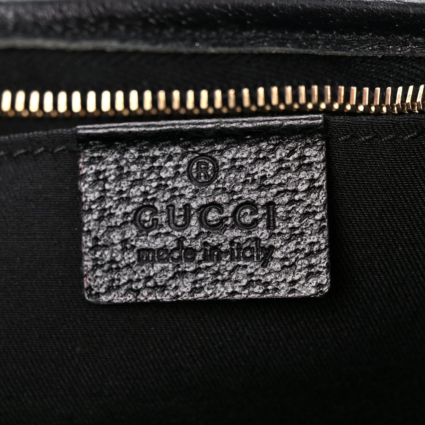 Monogram D Ring Abbey Pochette Black