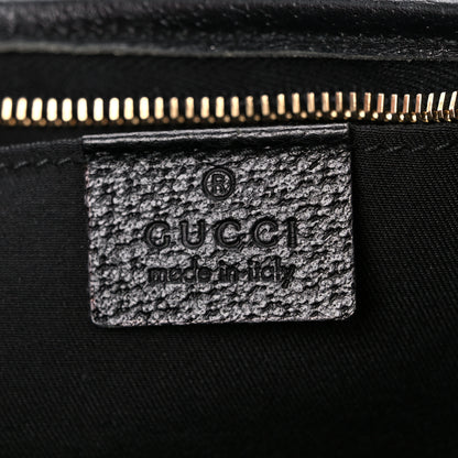 Gucci Monogram D Ring Abbey Pochette Black 6 of 11
