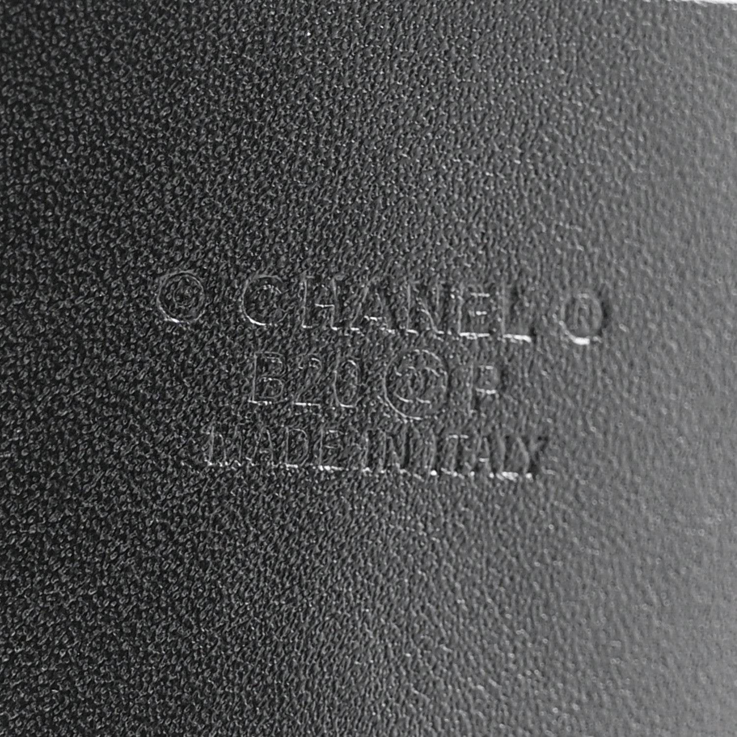Chanel Caviar CC Belt 95 38 Black 5 of 8
