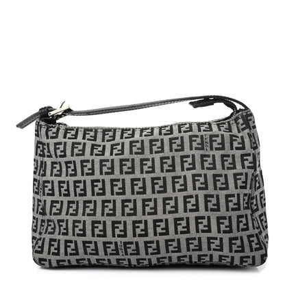 Fendi Zucchino Mini Pochette Black 1 of 7