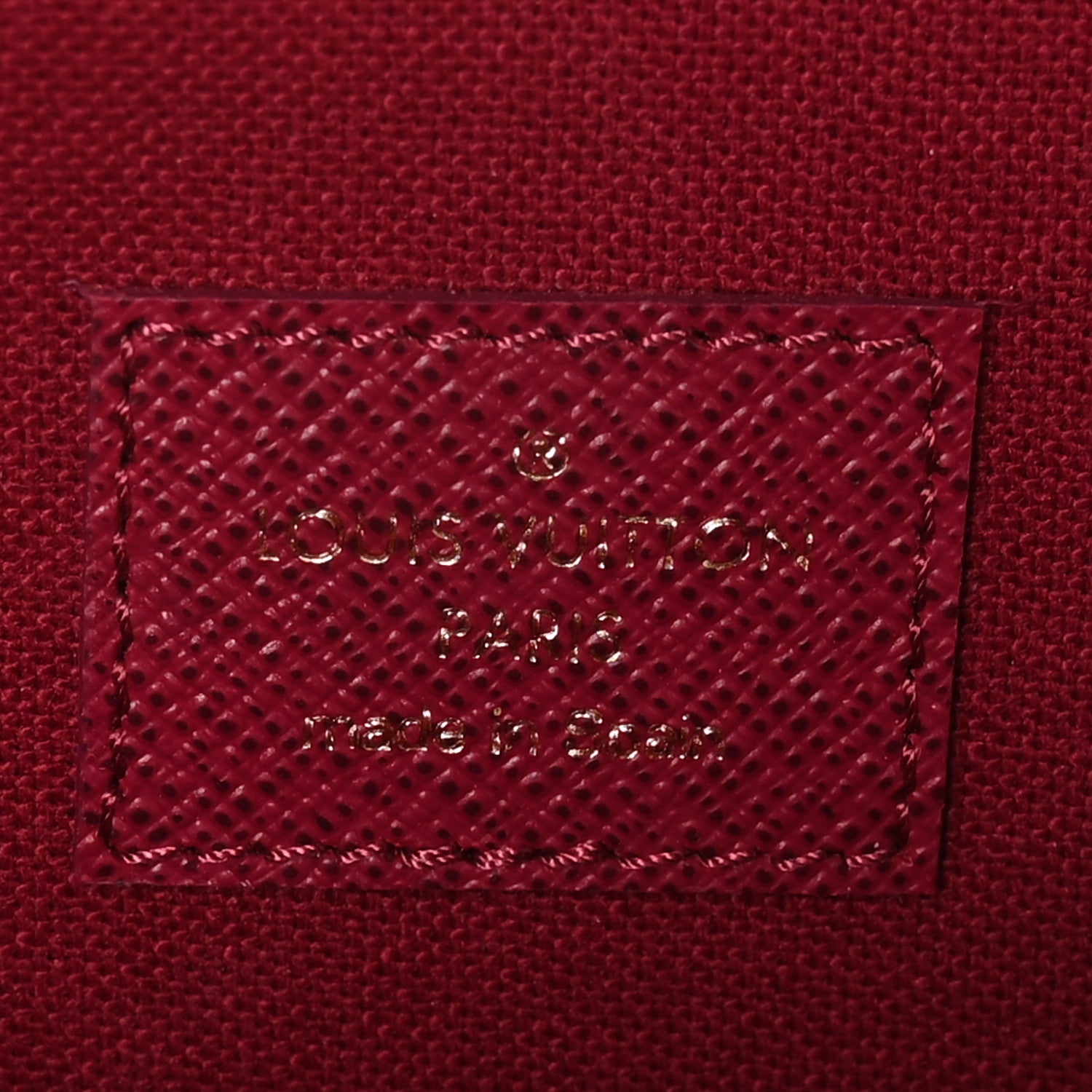 Louis Vuitton Monogram Pochette Felicie Chain Wallet Fuchsia 7 of 10