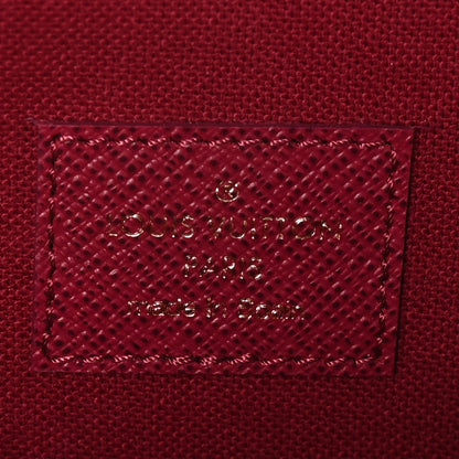 Louis Vuitton Monogram Pochette Felicie Chain Wallet Fuchsia 7 of 10