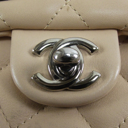 Chanel Calfskin Quilted Large Cambon Multipocket Reporter Beige Black 7 of 11