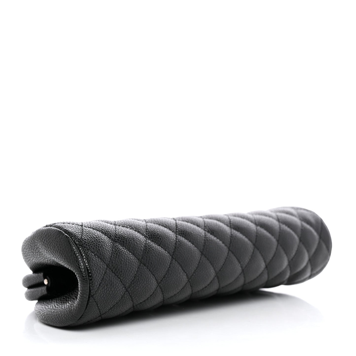 Caviar Quilted Timeless Clutch Black