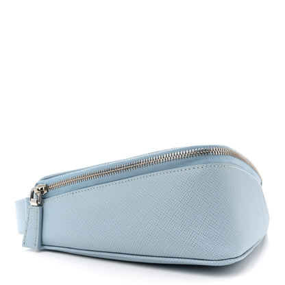 Prada Saffiano Triangle Shoulder Belt Bag Astrale 4 of 11