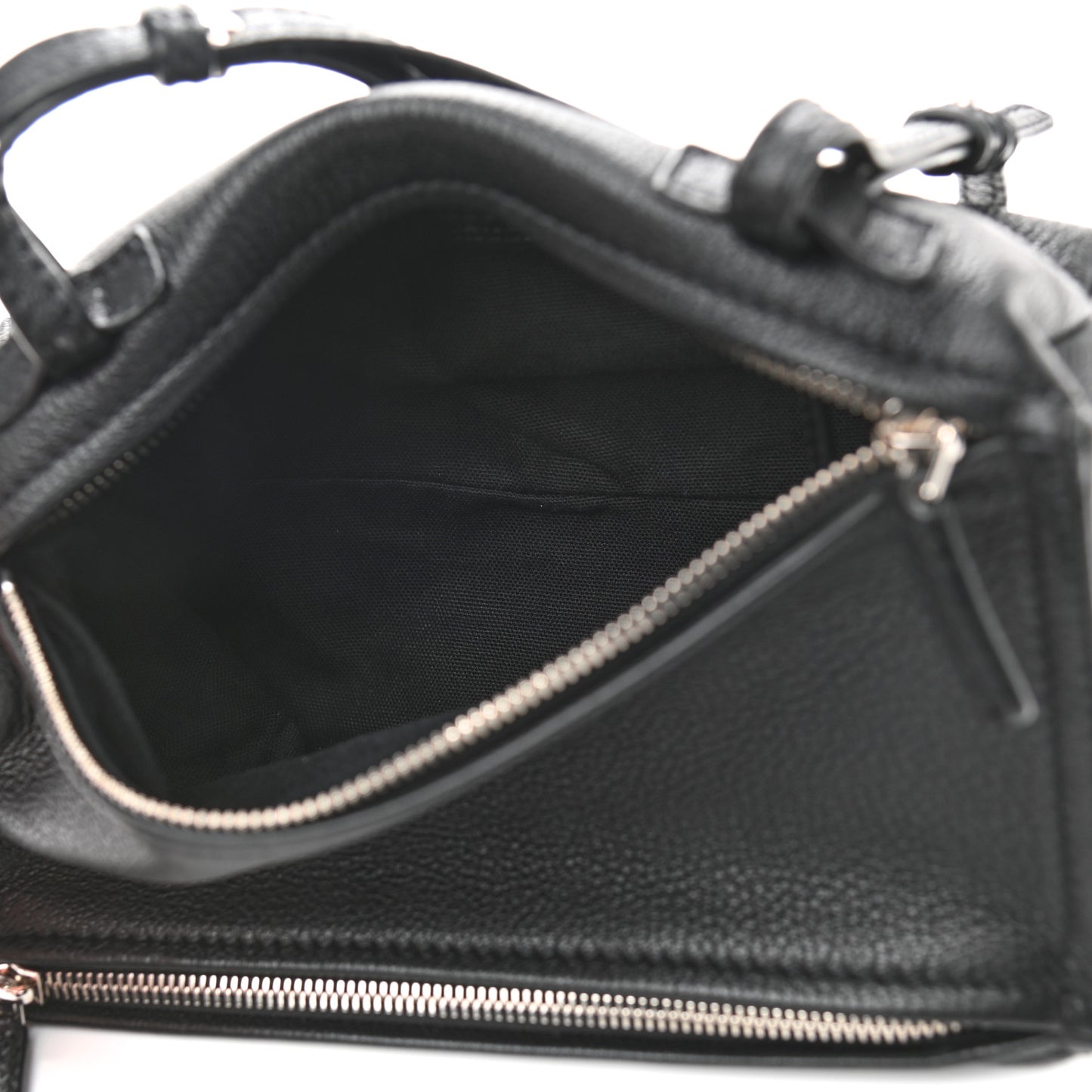 Sugar Goatskin Mini Pandora Black