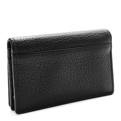 Prada Vitello Grain Move Card Holder Black 3 of 7
