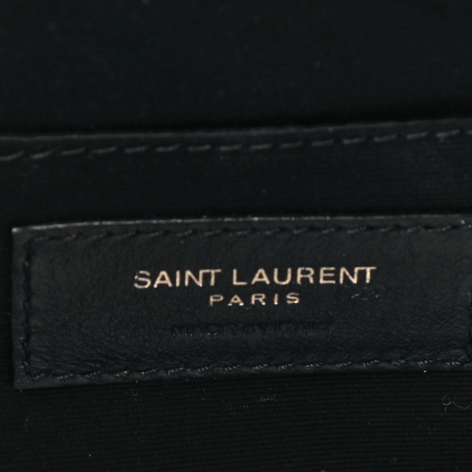 Saint Laurent Calfskin Matelasse Monogram Lou Camera Bag Dark Latte 6 of 10