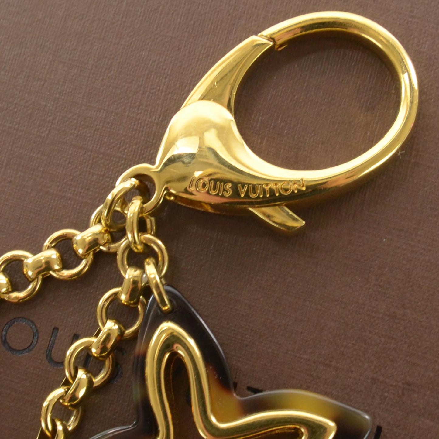 Insolence Bag Charm Ecaille