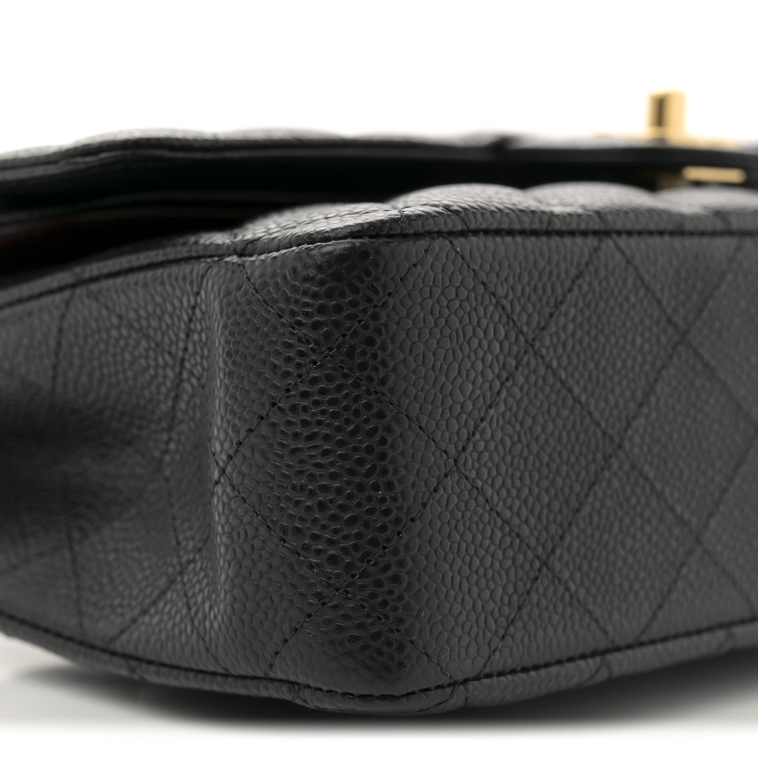 Chanel Caviar Quilted Medium Double Flap Black 9 of 10