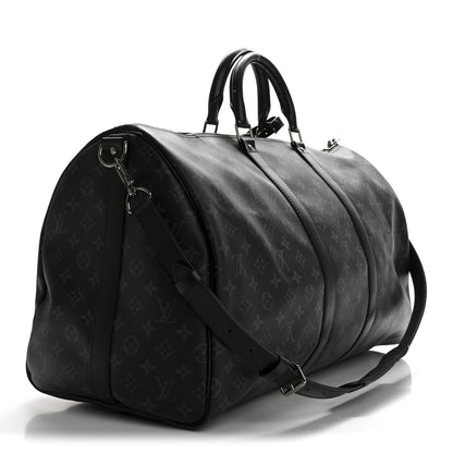 Louis Vuitton Monogram Eclipse Keepall Bandouliere 55 2 of 11