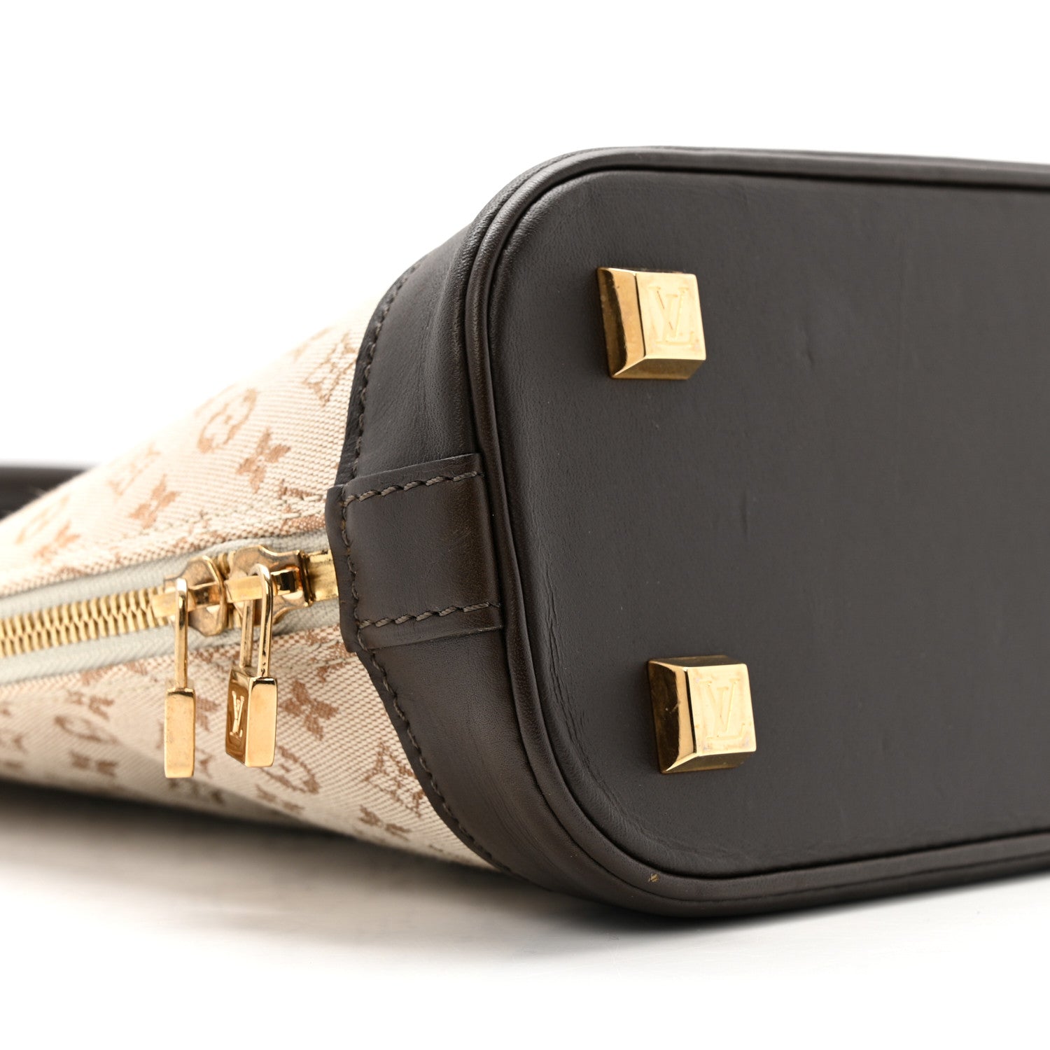 Louis Vuitton Mini Monogram Alma Haut Tote Olive 8 of 12