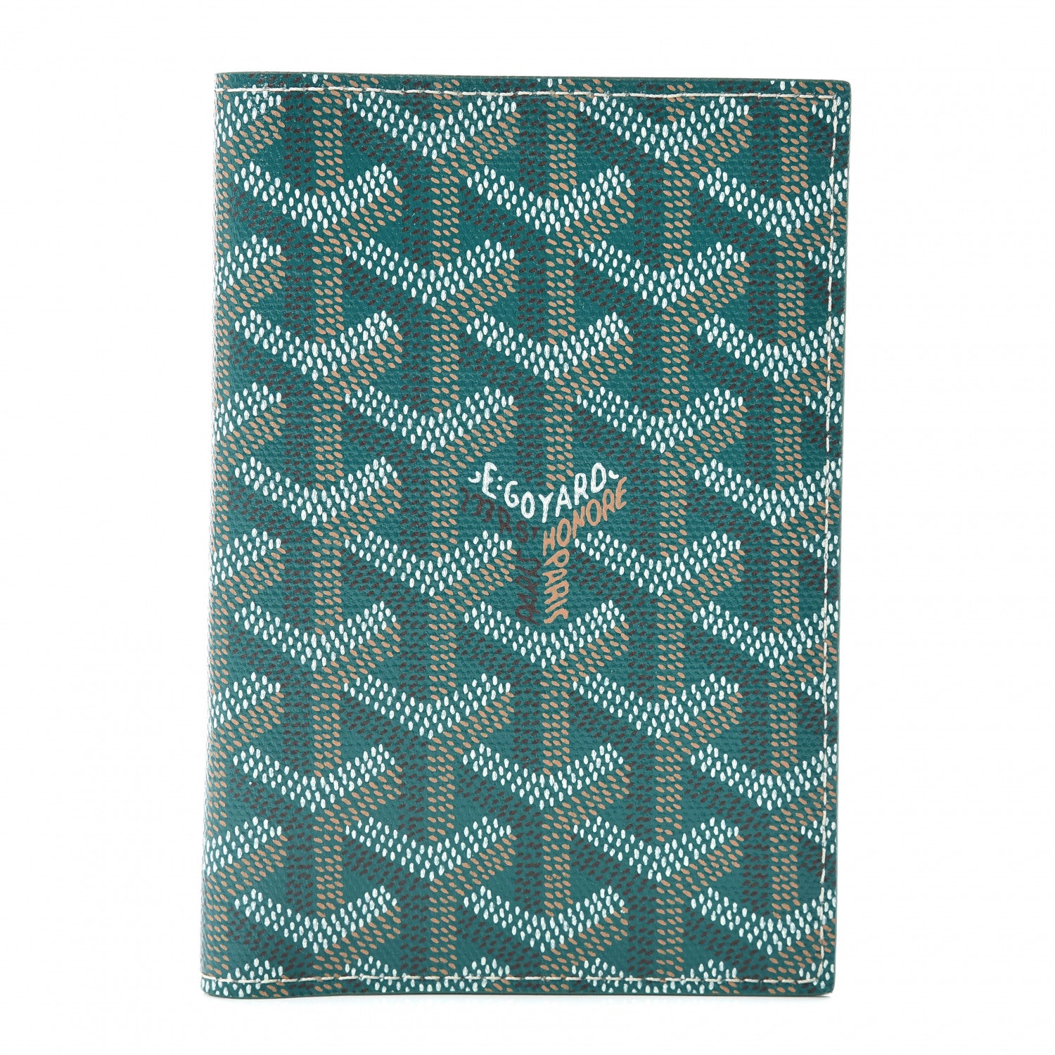 Goyard Goyardine Passport Wallet Green 1 of 6