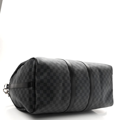 Louis Vuitton Damier Graphite Keepall Bandouliere 55 3 of 9