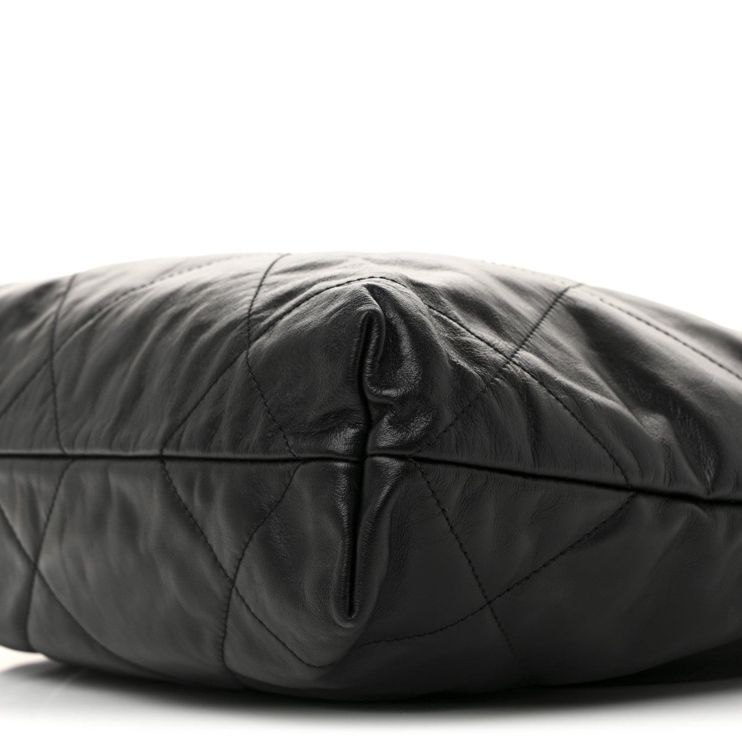 Chanel Shiny Calfskin Quilted Small Chanel 22 Black 11 of 11