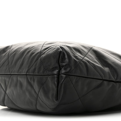 Chanel Shiny Calfskin Quilted Small Chanel 22 Black 11 of 11