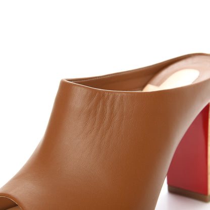 Christian Louboutin Nappa Corinthe 100 Peep Toe Mule 36.5 9 of 9