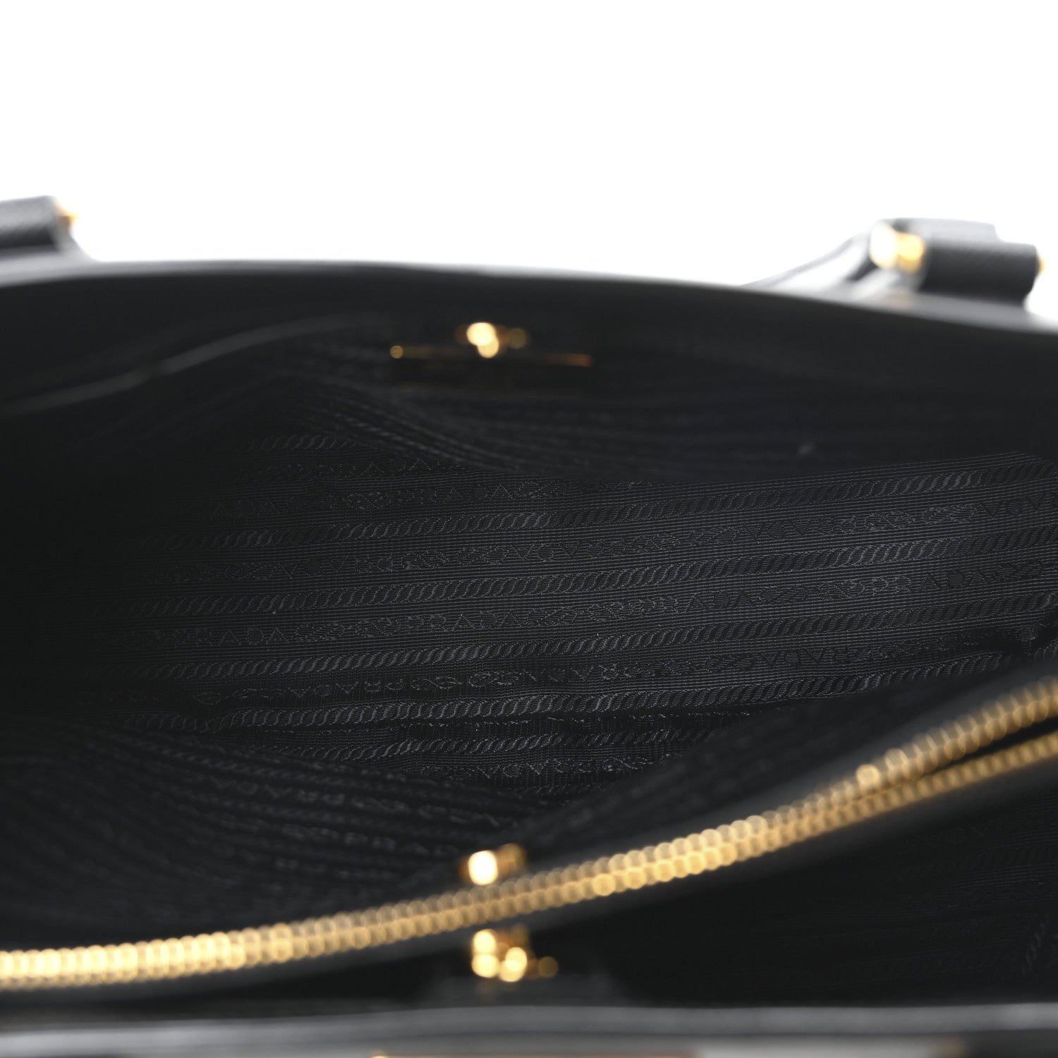 Prada Saffiano Lux Medium Tote Black 5 of 10