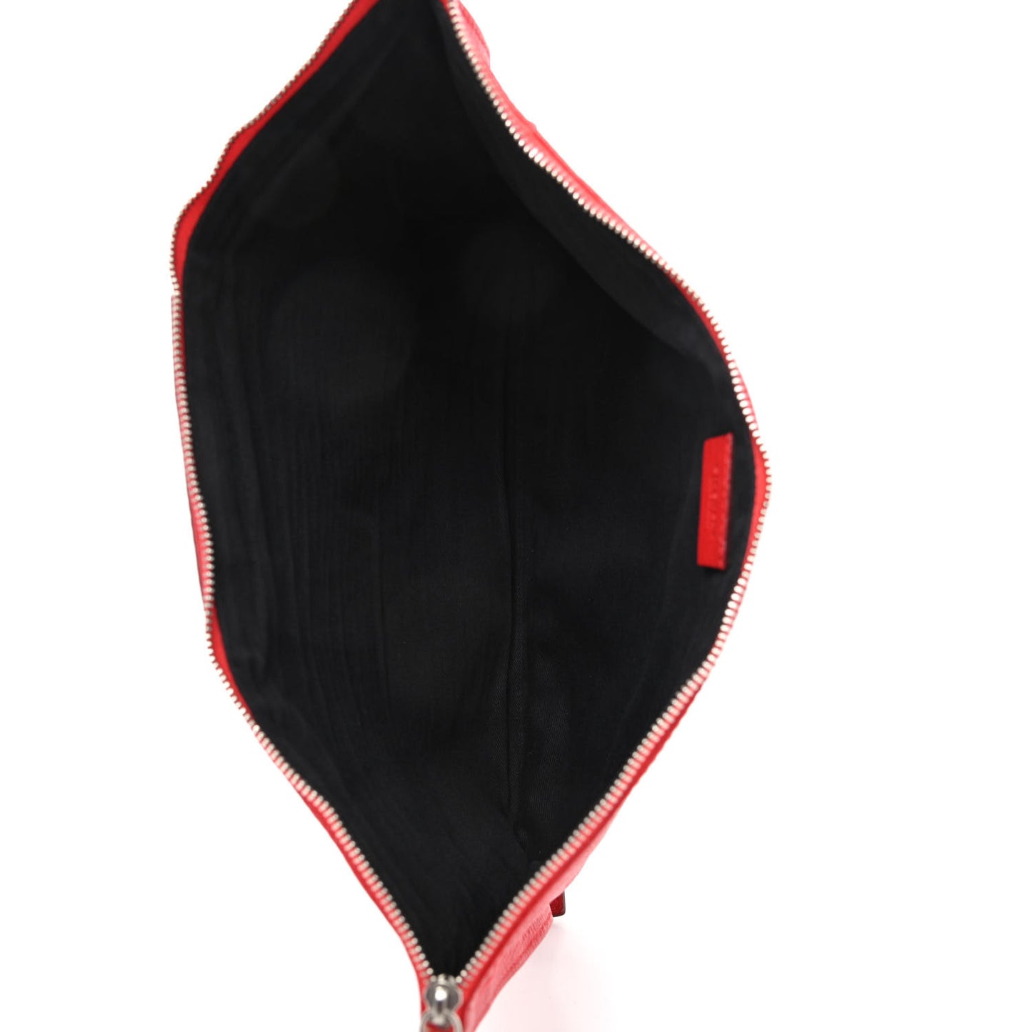 Sugar Goatskin Medium Antigona Pouch Medium Red