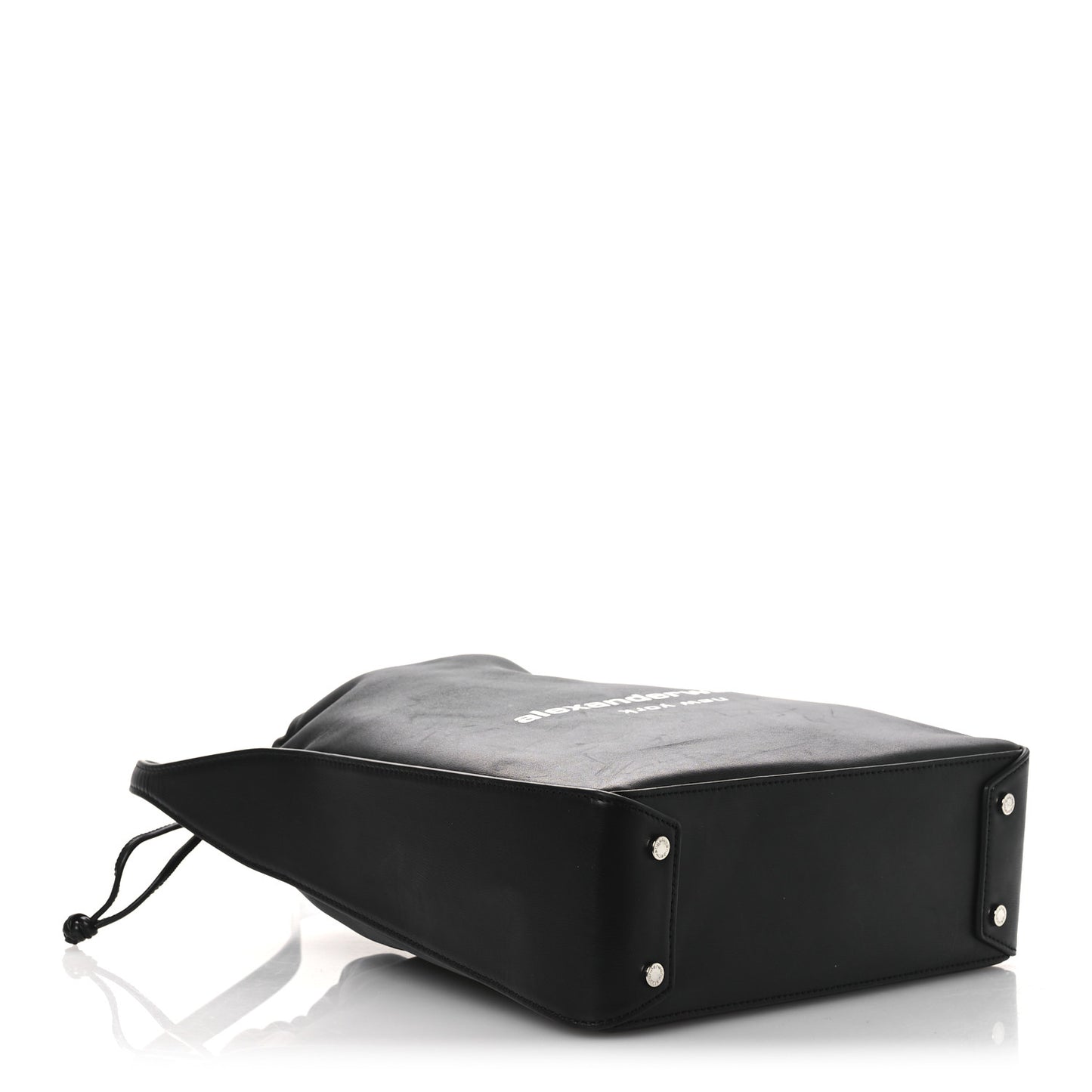 Nappa Grained Calfskin Ryan Shoulder Bag Black