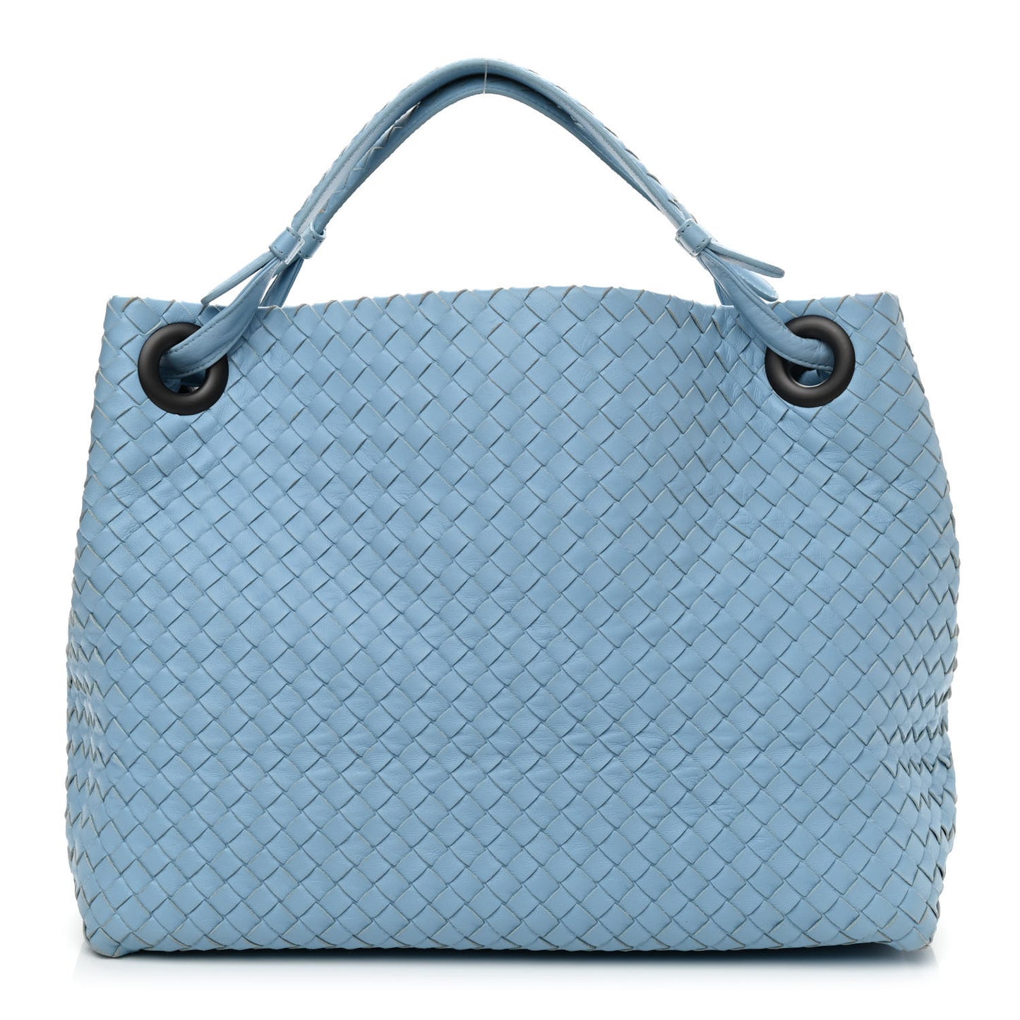 Nappa Intrecciato Bella Tote Ciel