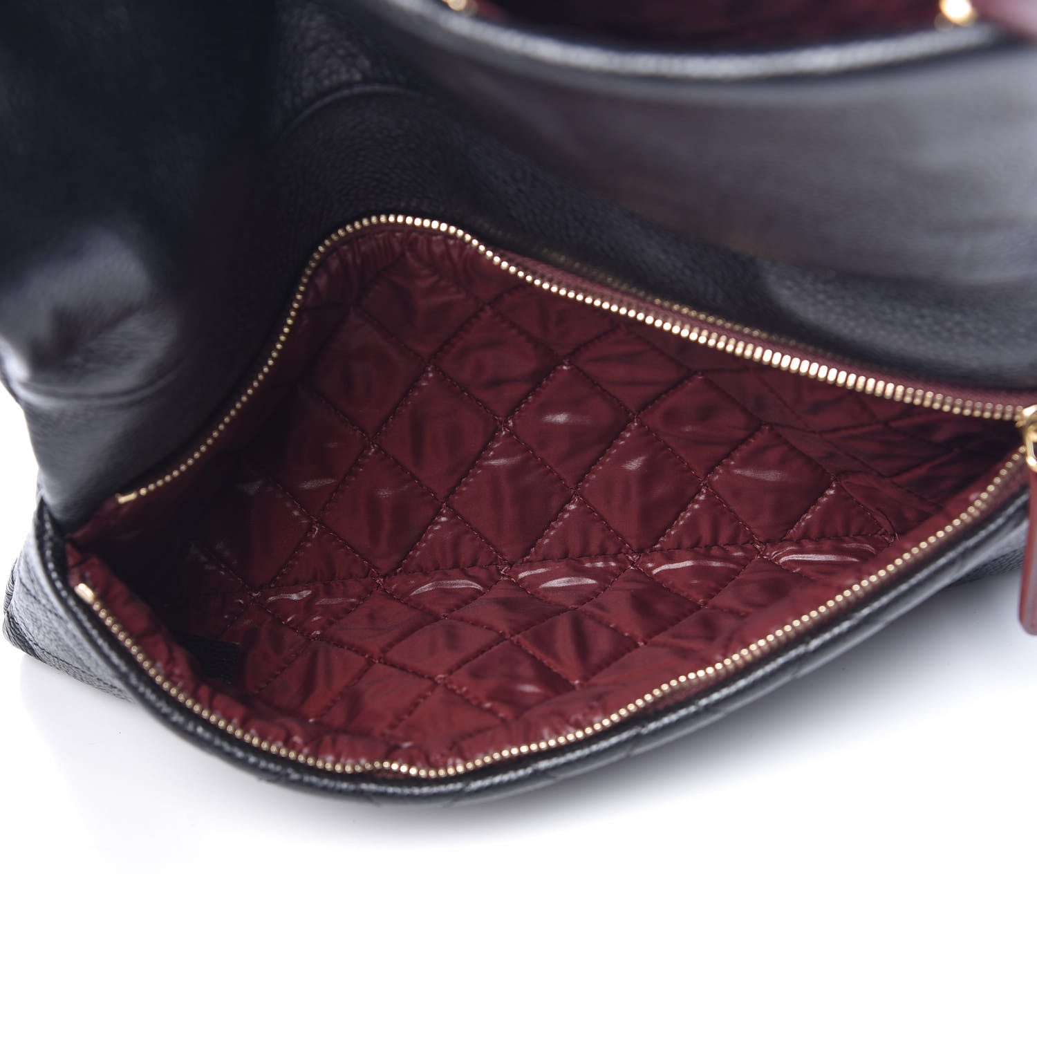 Chanel Caviar Quilted CC Beauty Clutch Black 6 of 11