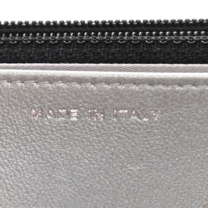Chanel Lambskin Camellia Embossed Wallet on Chain WOC Black 10 of 14