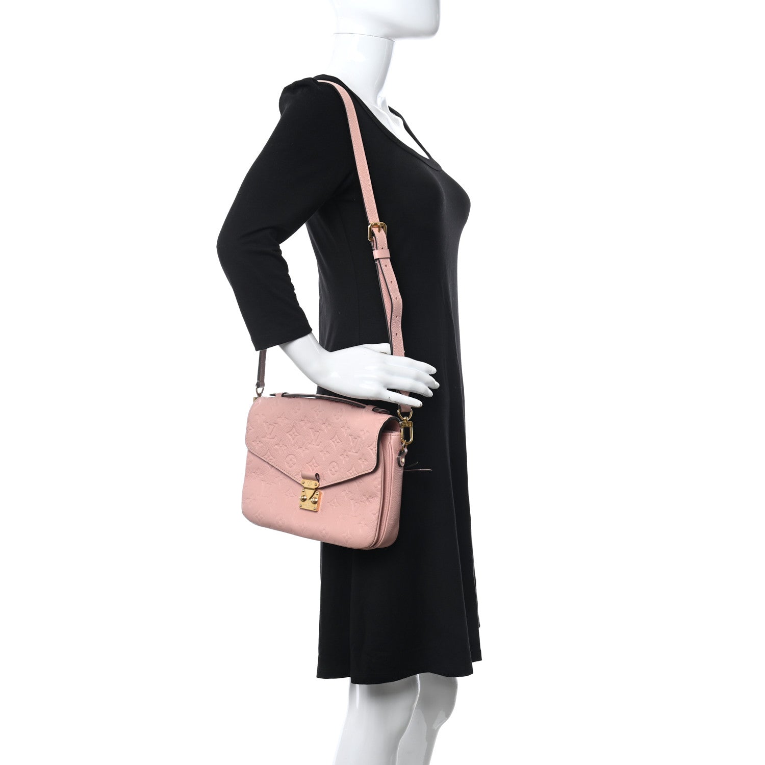Louis Vuitton Empreinte Pochette Metis Rose Poudre 2 of 9