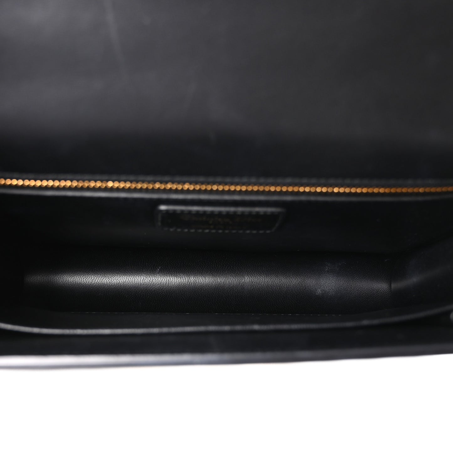 Box Calfskin 30 Montaigne Flap Bag Black