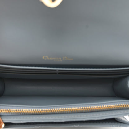 Christian Dior Lambskin Cannage Lady Dior Chain Pouch Cloud Blue 5 of 9