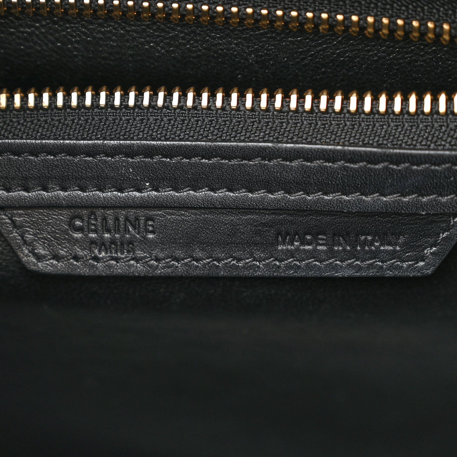 Celine Goatskin Smooth Calfskin Micro Tri-Color Luggage Olive 6 of 16