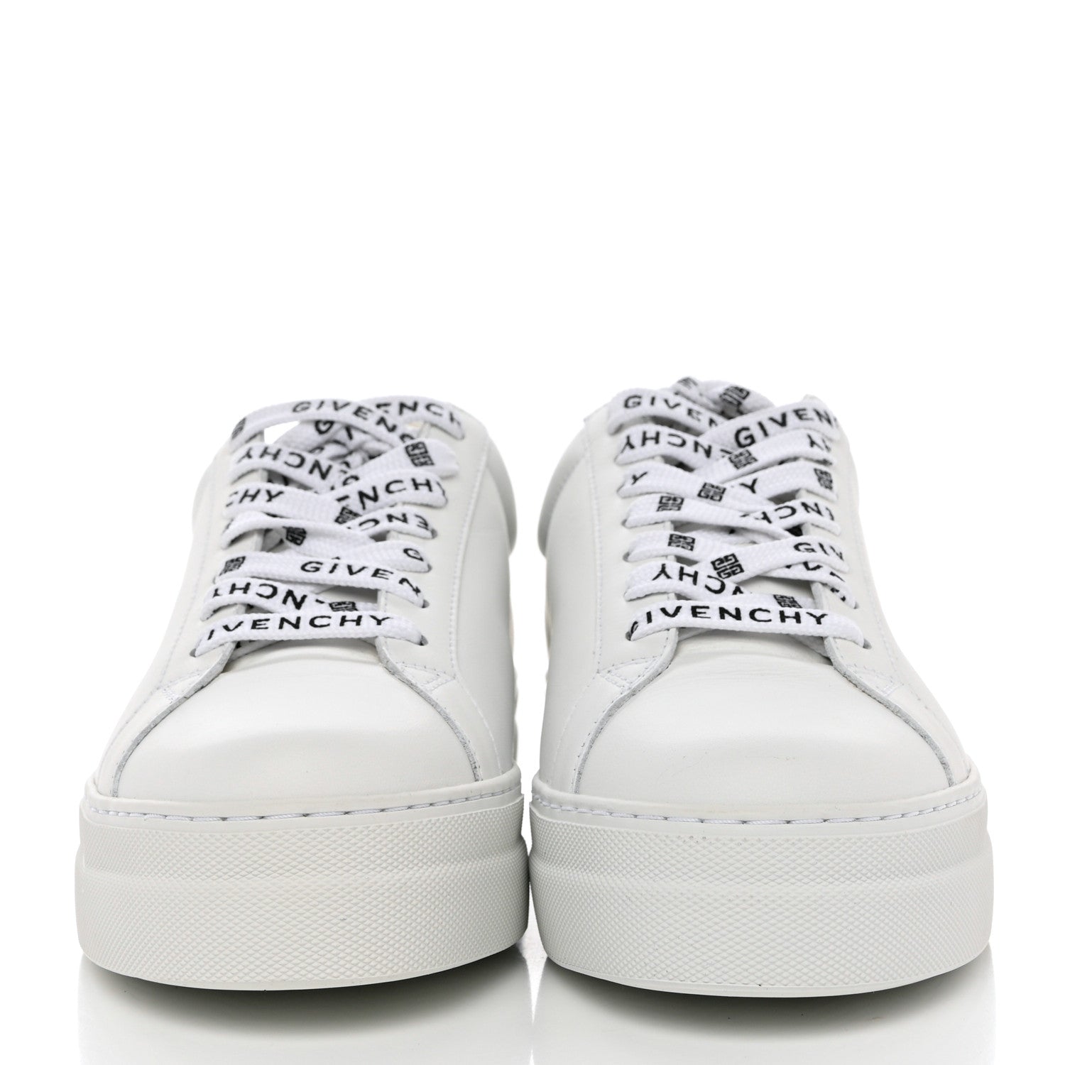Givenchy Calfskin Womens Urban Street Sneakers 38 White 2 of 9