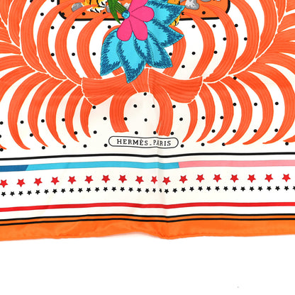 Hermes Silk Tigre Royal Fleuri Scarf 70 2 of 4