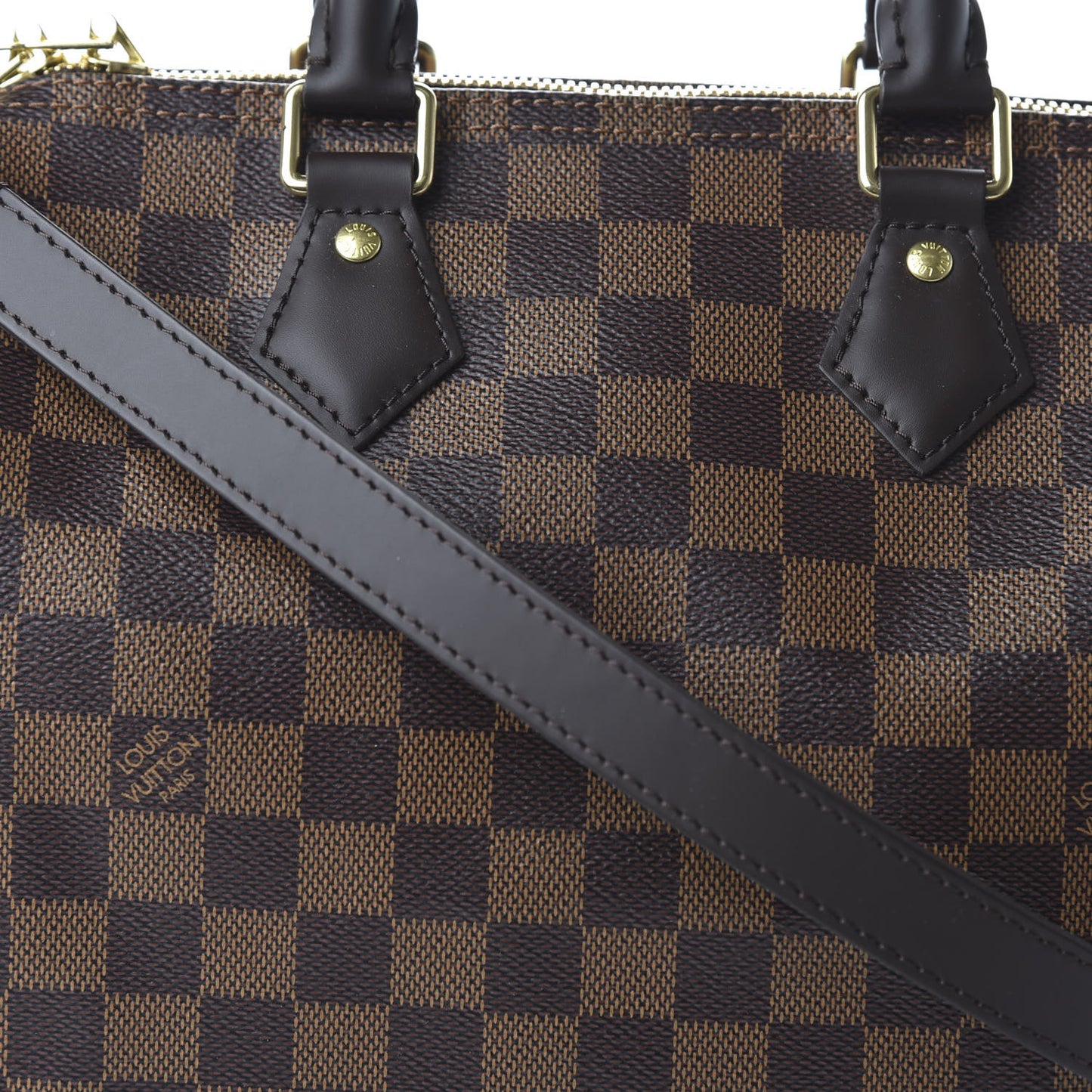 Damier Ebene Speedy Bandouliere 25