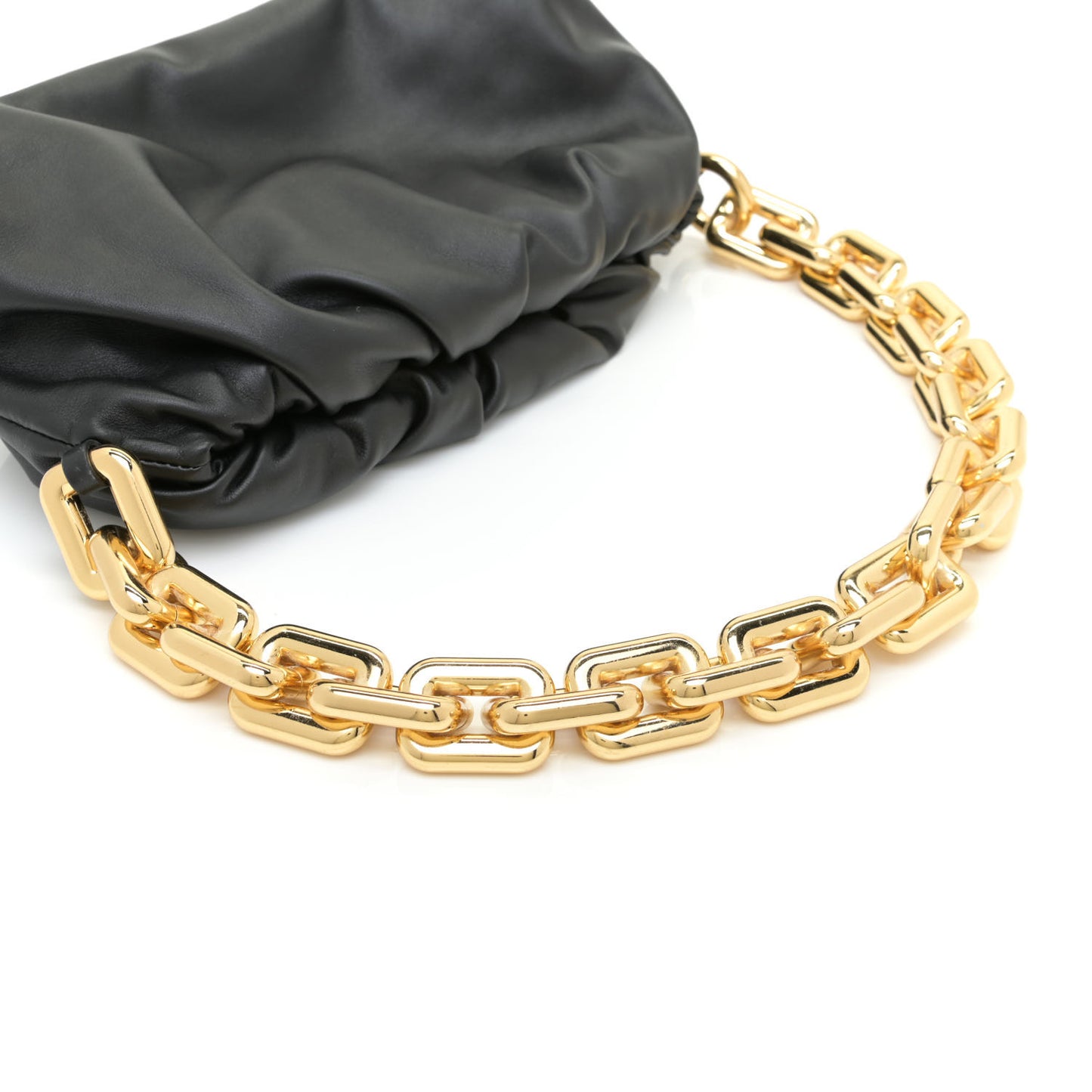 Calfskin The Pouch Chain Black