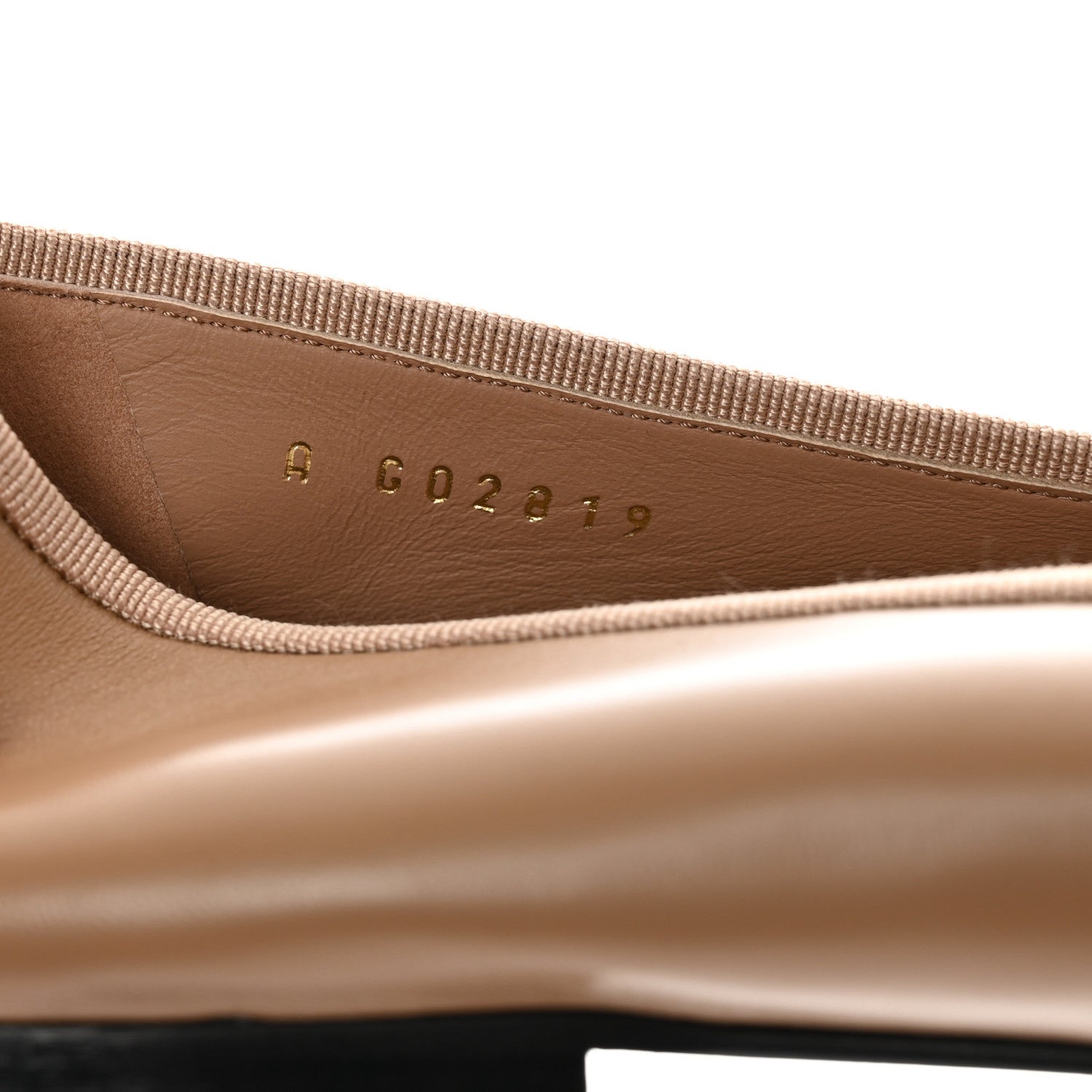 Chanel Lambskin Cap Toe CC Ballerina Flats 41 Dark Beige Black 8 of 9