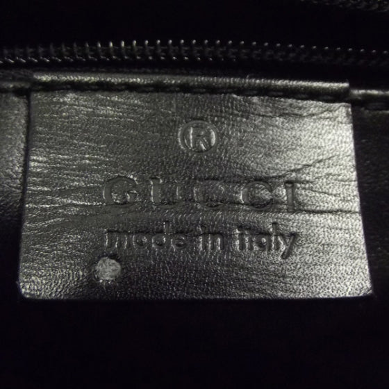 Gucci Alligator Shoulder Bag Black 8 of 11